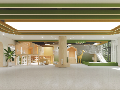 把自然搬進幼兒園，打造招生爆棚的“會呼吸”成長樂園！