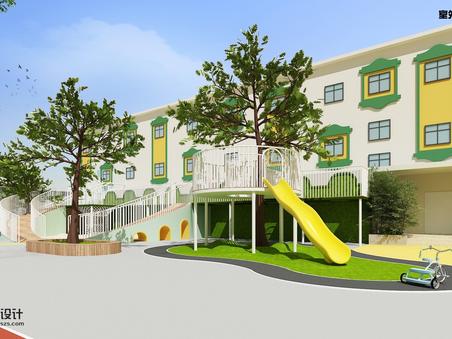 趣味幼兒園空間如何設(shè)計(jì)？