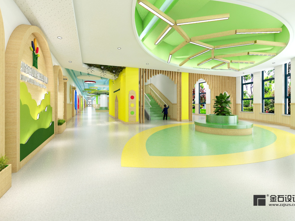 幼兒園大廳設計