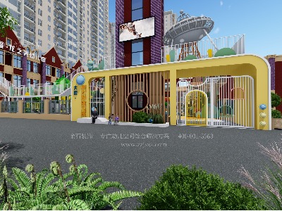 幼兒園門頭設計丨千種風格，萬般創意