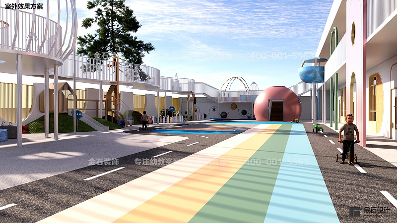 幼兒園戶外設計裝修