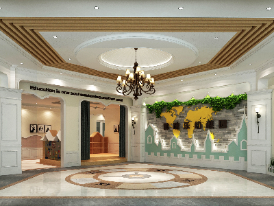 歐式風格幼兒園設計