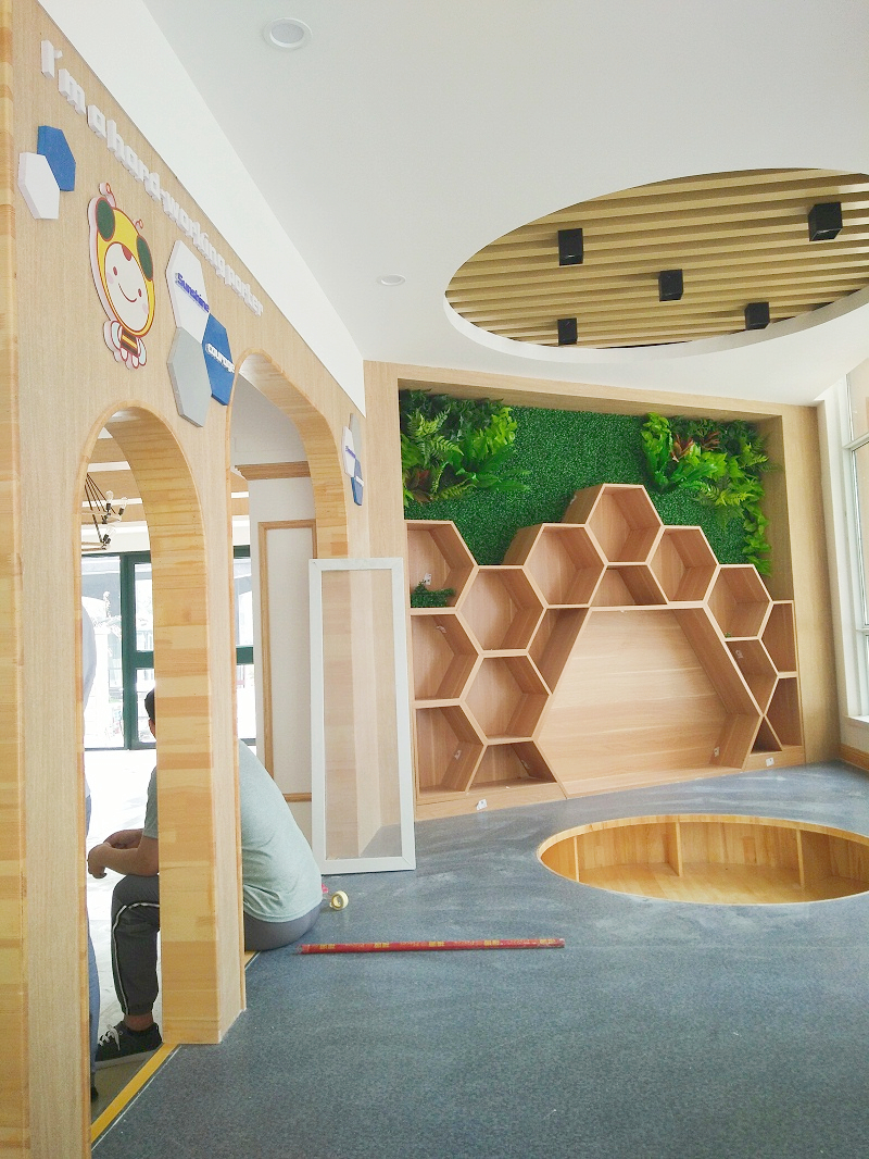 幼兒園讀書角區實景