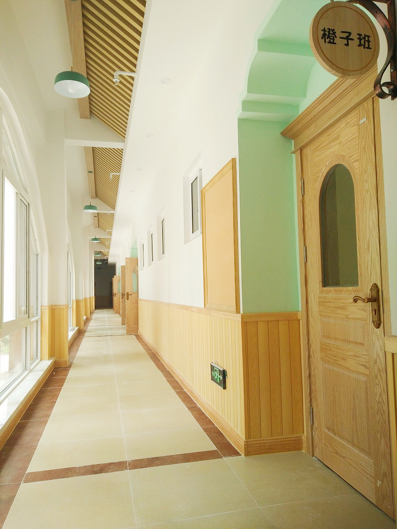 幼兒園走廊實景