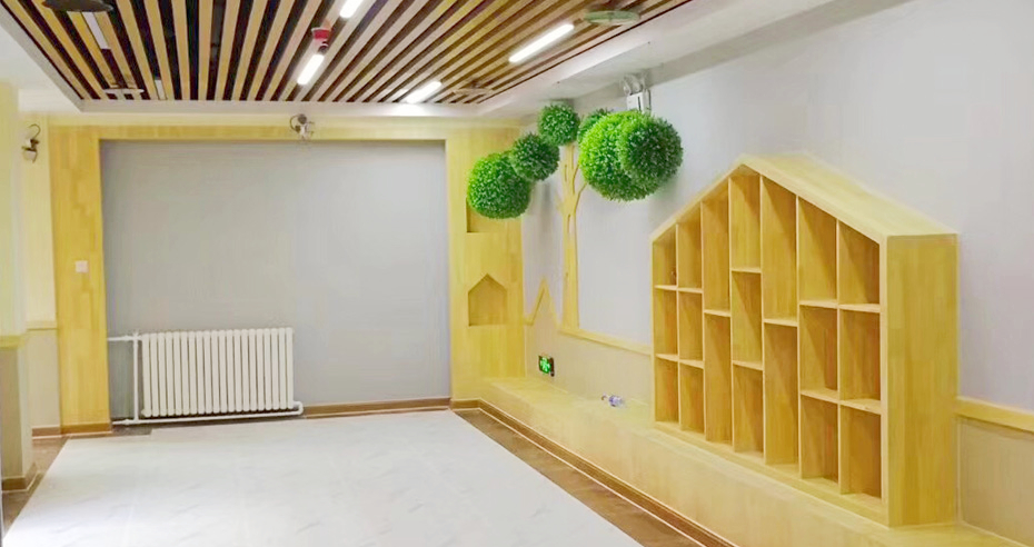 幼兒園讀書閱覽室實景