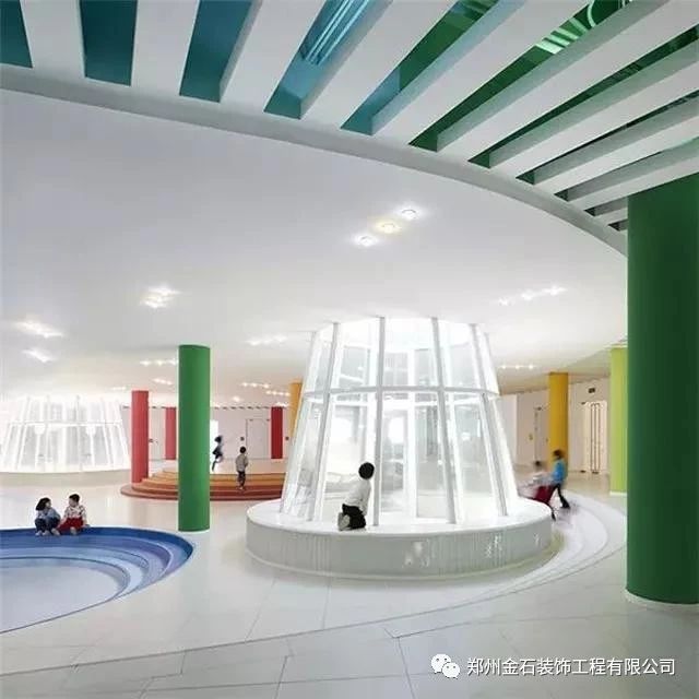 這樣的幼兒園，孩子一看就喜歡-金石裝飾 幼兒園裝修設計