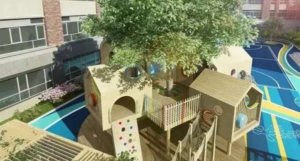 幼兒園景觀設計，核心塑造童趣性-金石裝飾幼兒園裝修設計