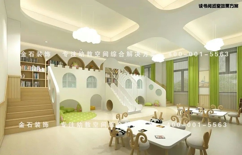 幼兒園讀書(shū)閱覽室設(shè)計(jì)