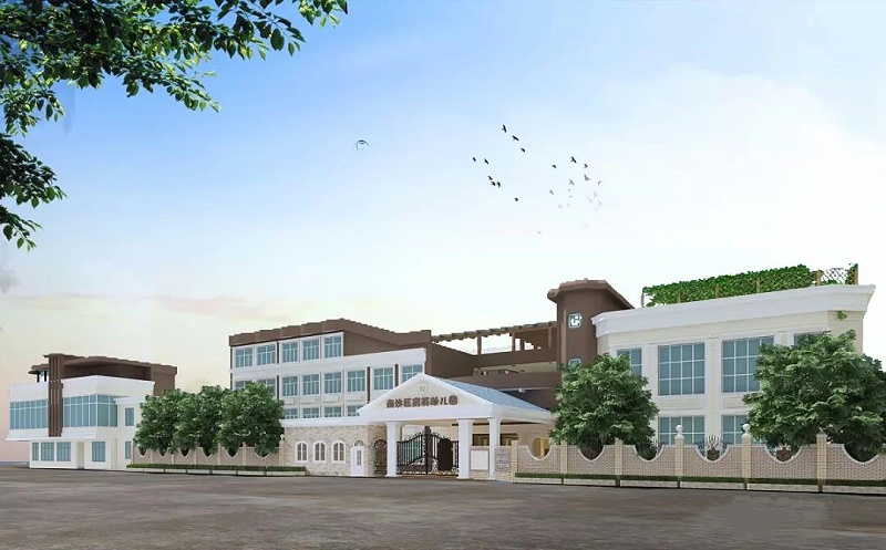 簡歐風格幼兒園設計裝修