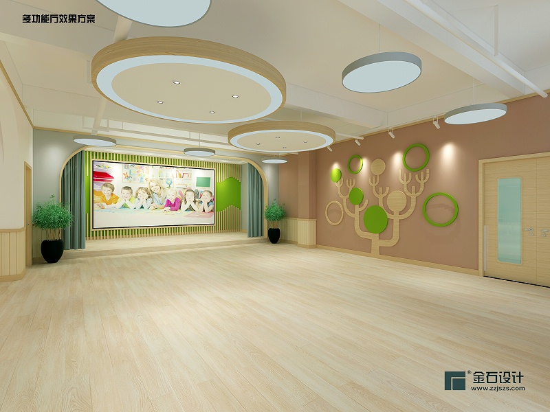 幼兒園多功能廳裝修設計