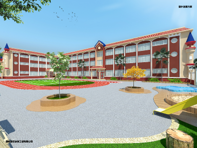 幼兒園外墻設計