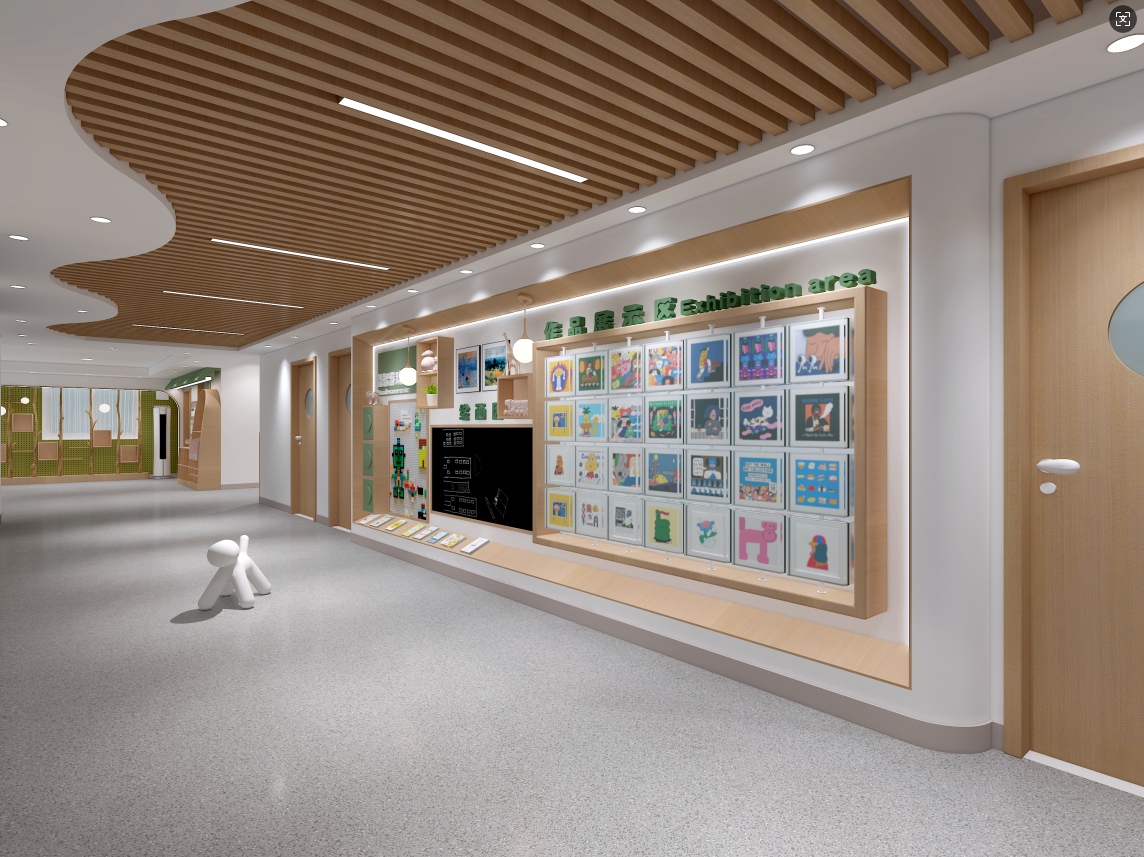 別讓走廊只當(dāng)通道！幼兒園這波創(chuàng)意設(shè)計(jì)，把互動(dòng)小世界搬進(jìn)來(lái)了