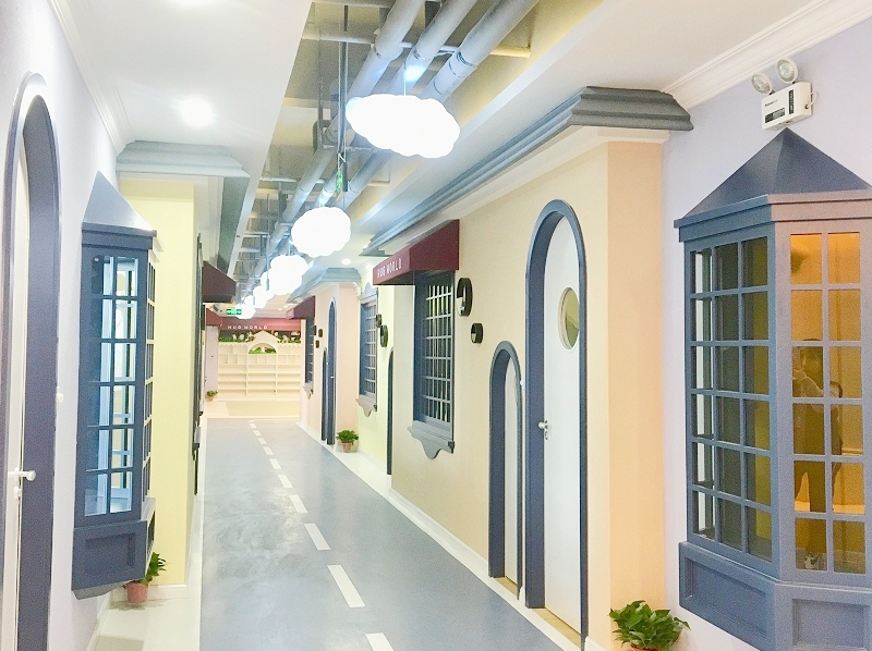 托育中心走廊實(shí)景