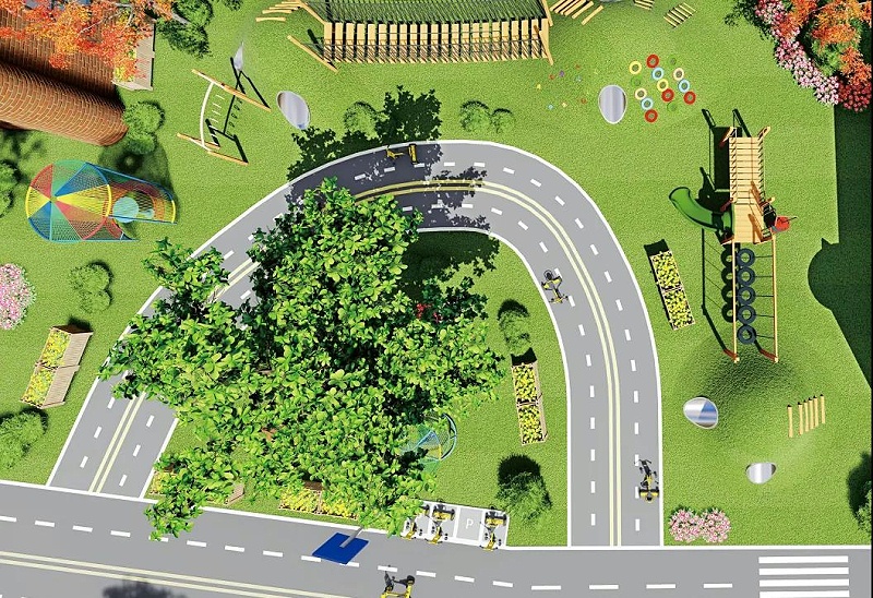 幼兒園室外環境設計